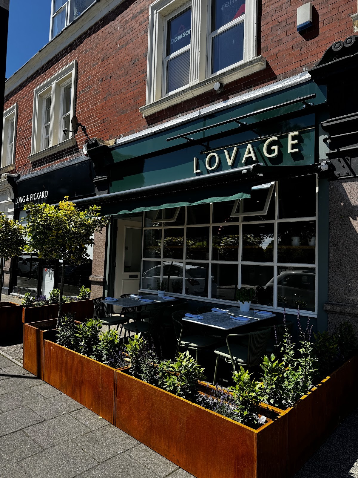 Lovage Jesmond: the place