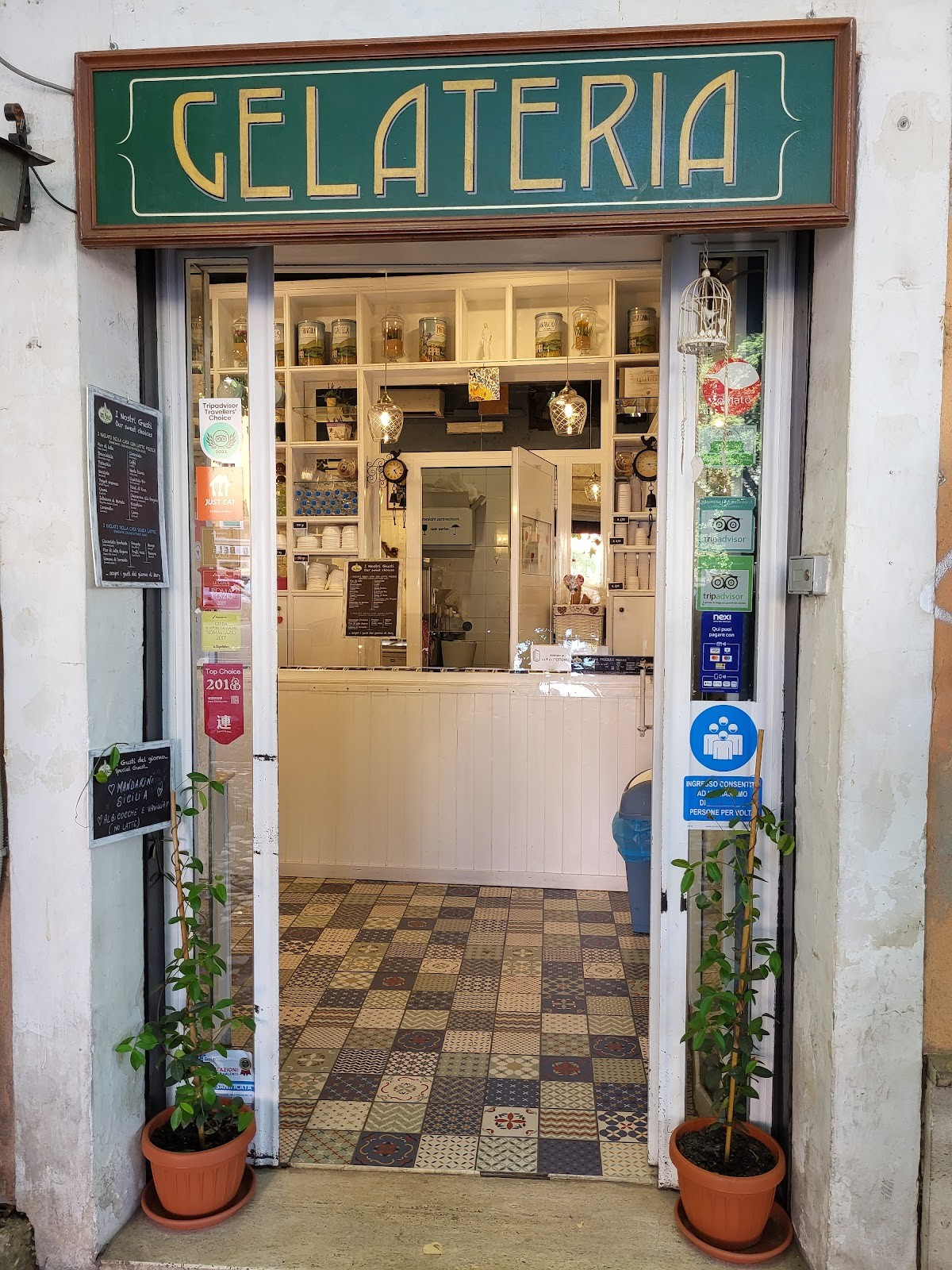 Gelateria del Viale: the place