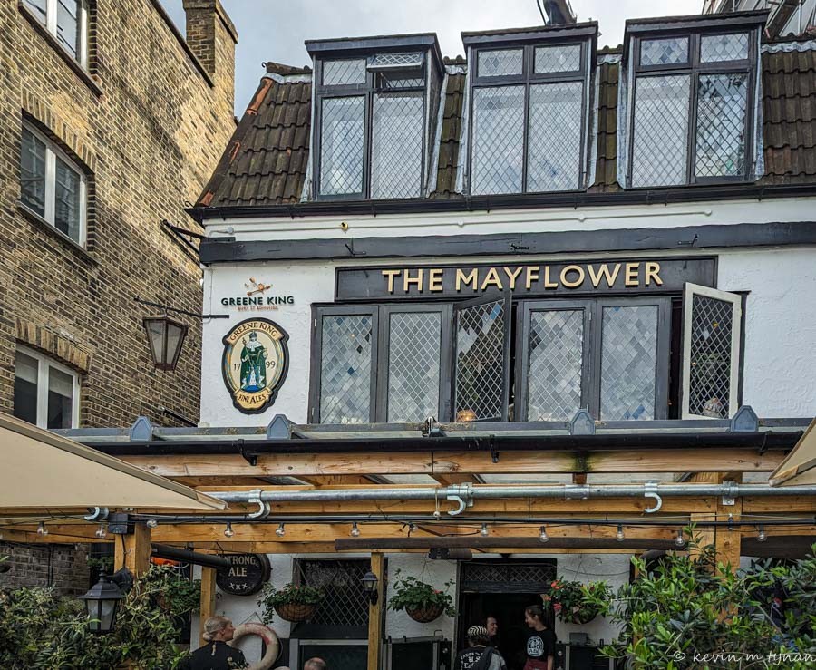 The Mayflower: the place