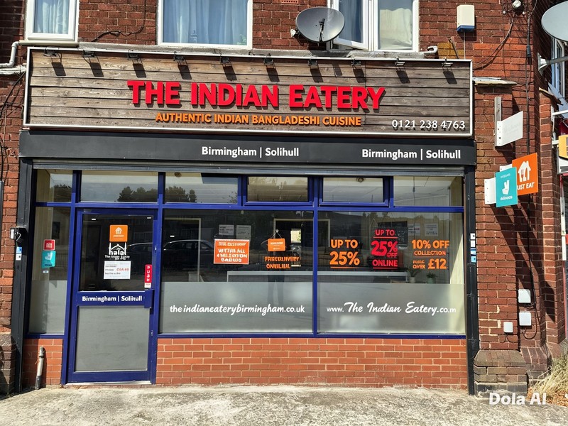 The Indian eatery: photo