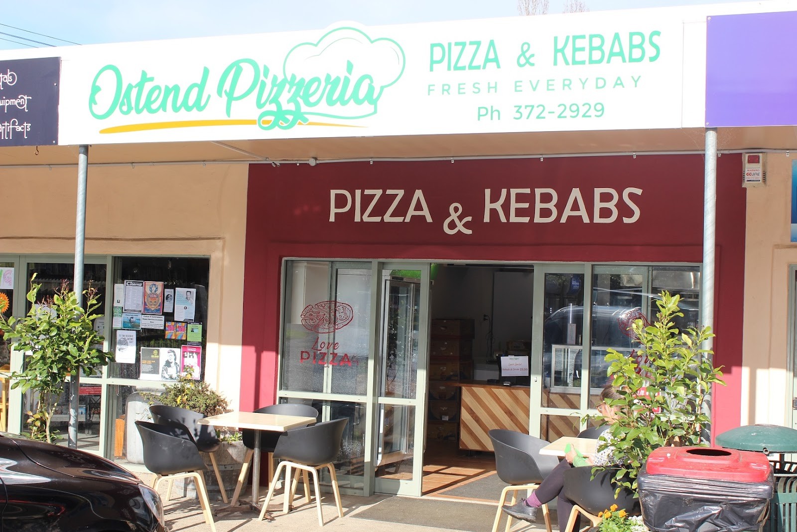 Ostend Pizzeria: the place