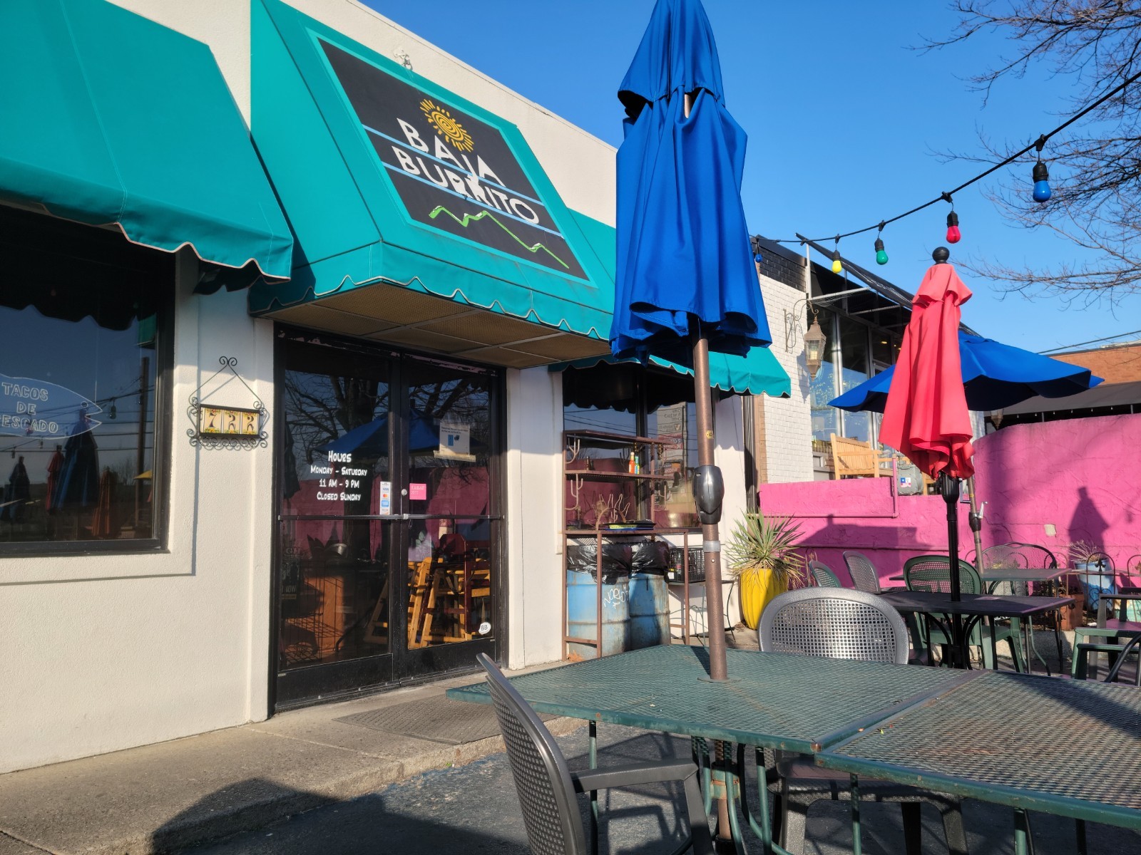 Baja Burrito: the place