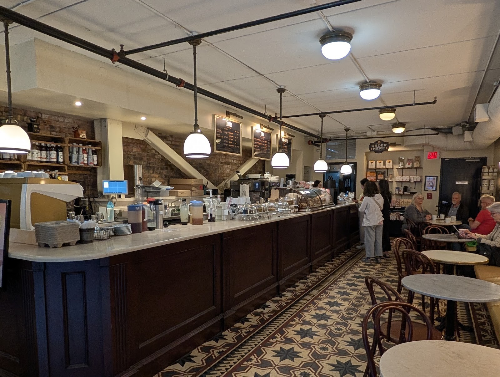 Balzac's Market Street: the place