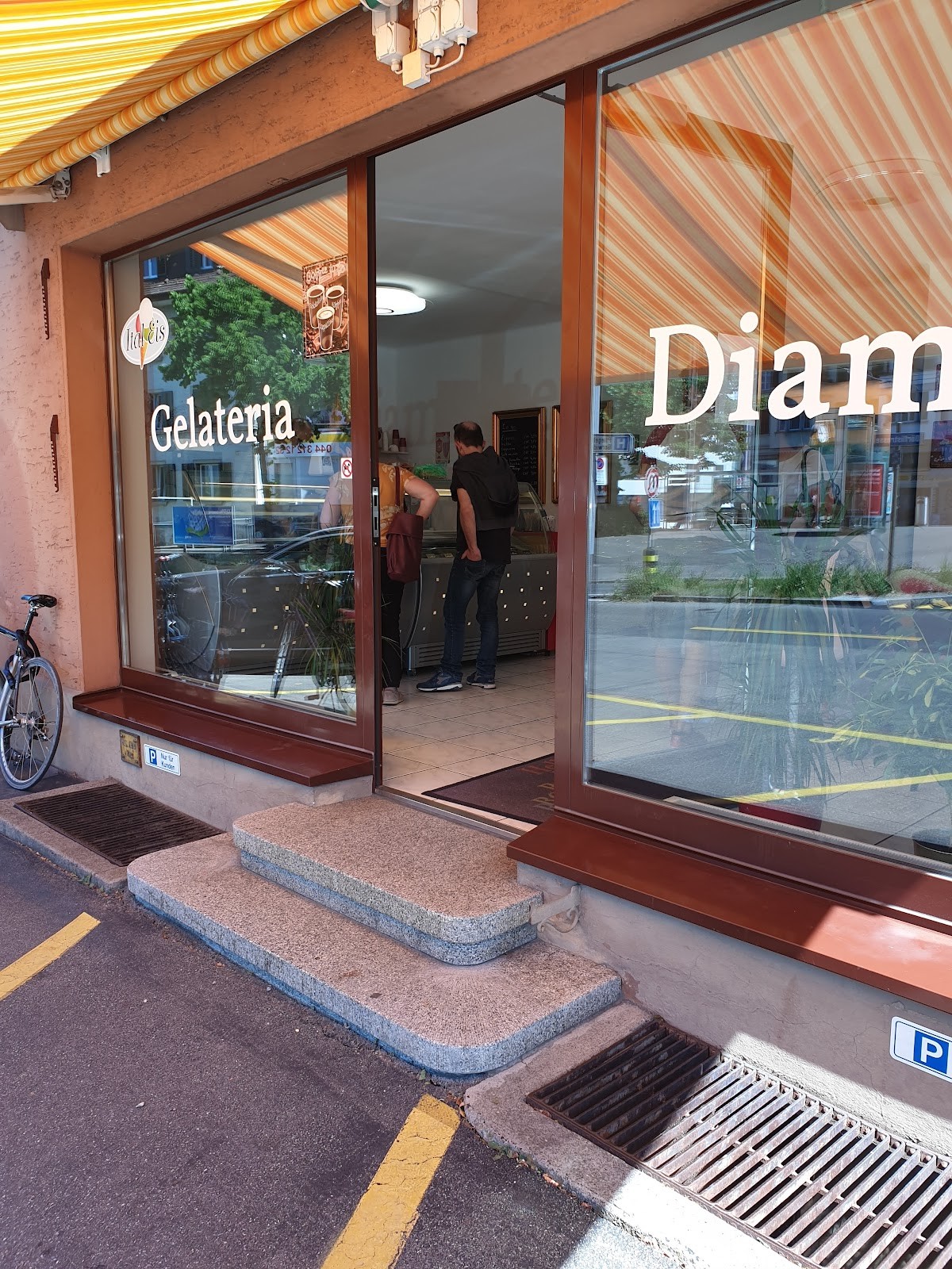 Gelateria & Cafe’ Diamante: the place