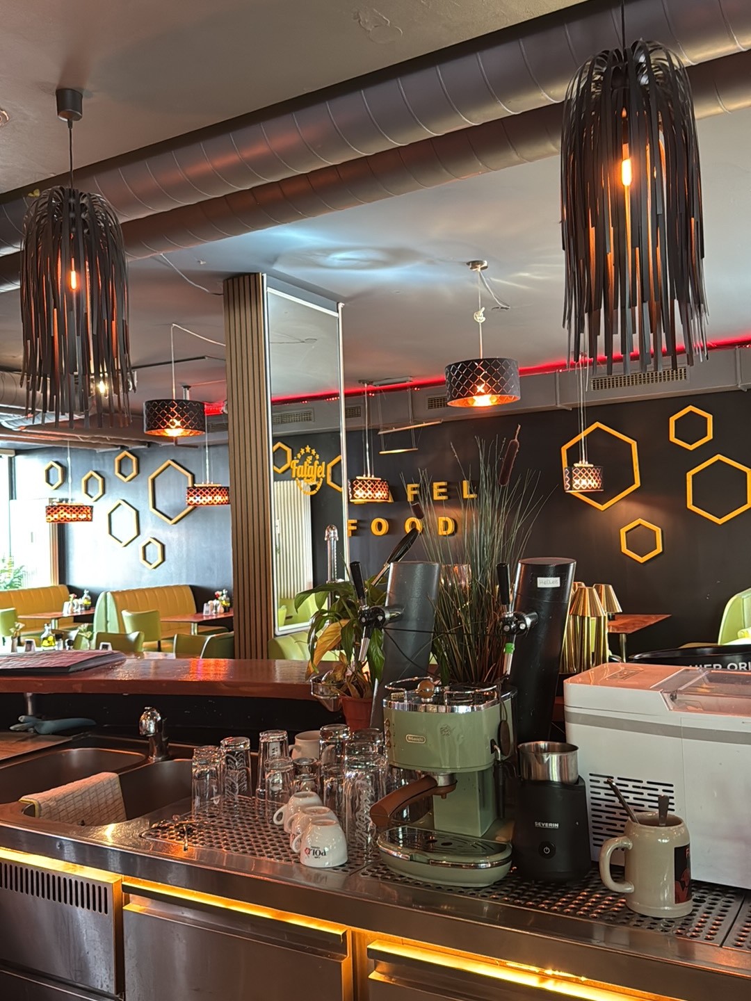 Falafel Haus: the place