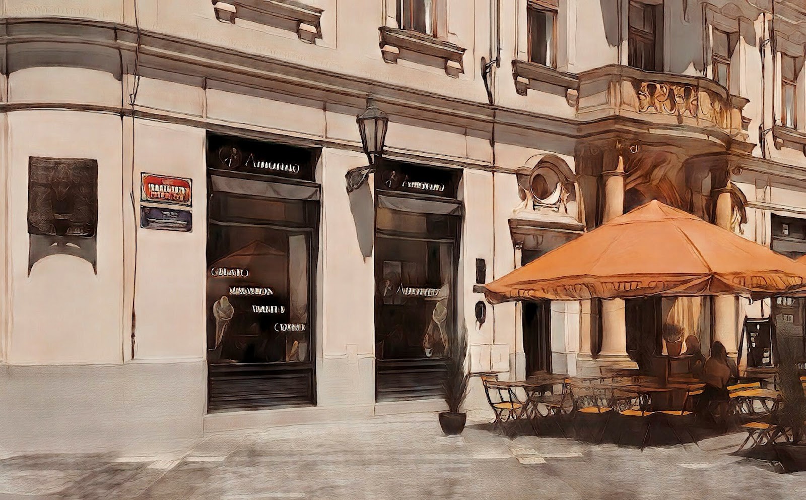 Amorino Gelato - Praha: the place