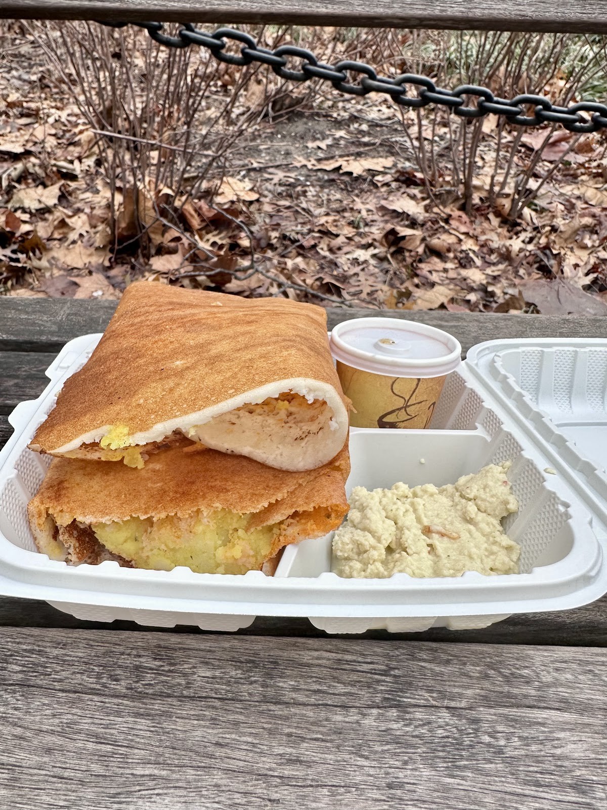 NY Dosas: food & drinks