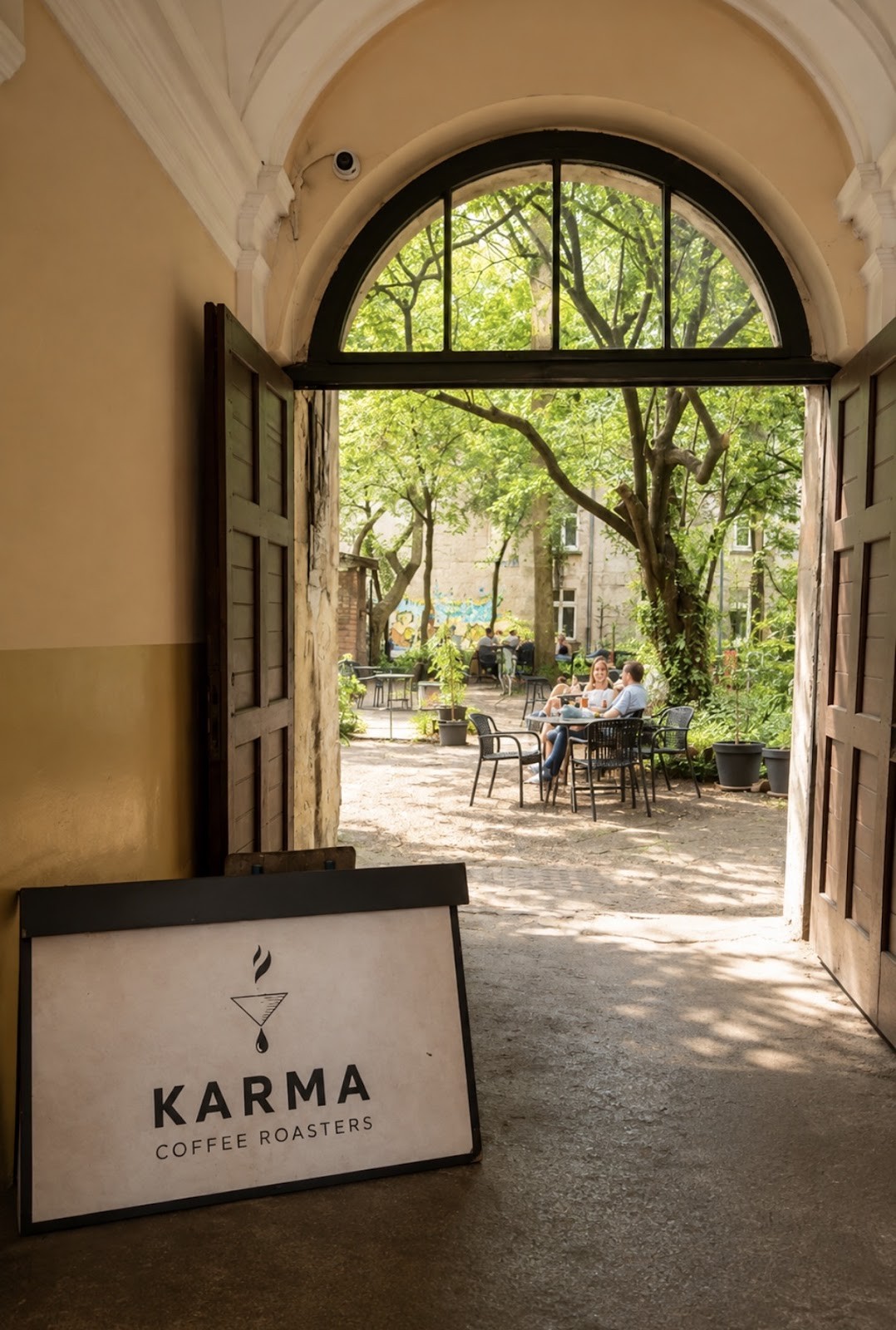 Karma Coffee Roastery: the place