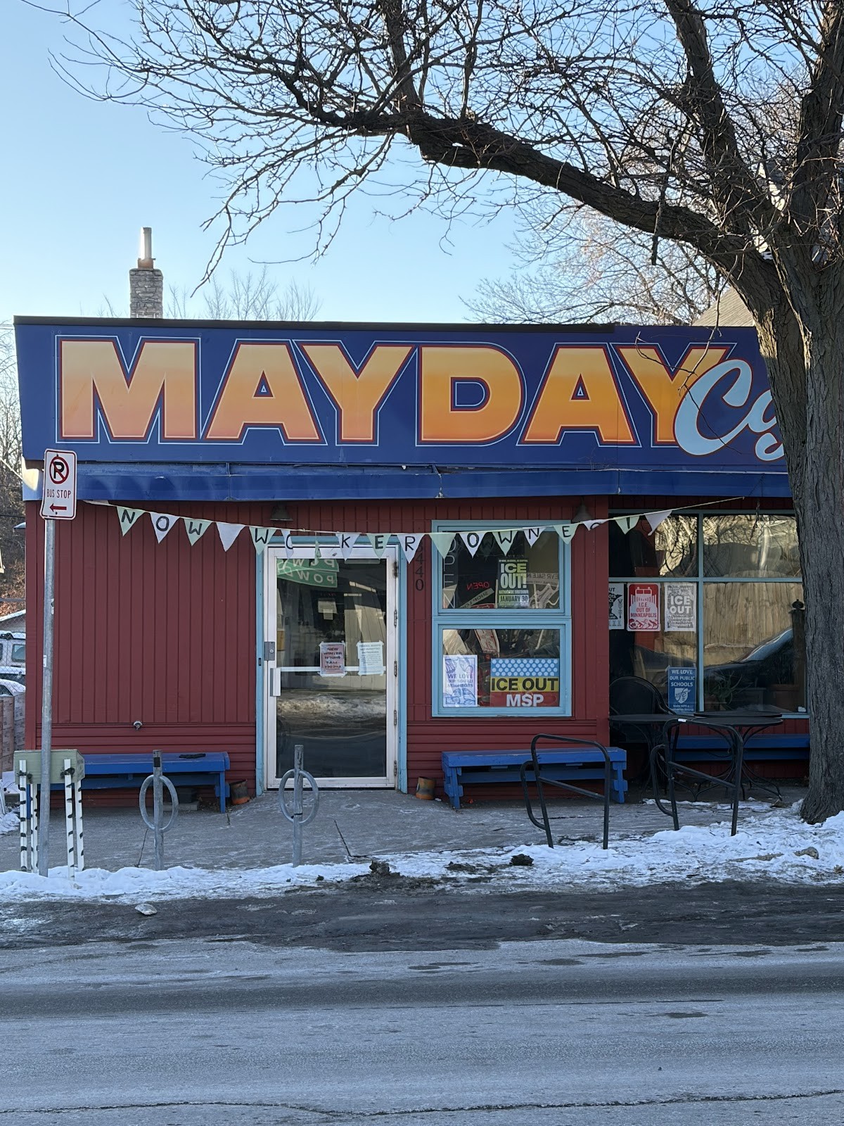 May Day Cafe Workers Cooperative: the place