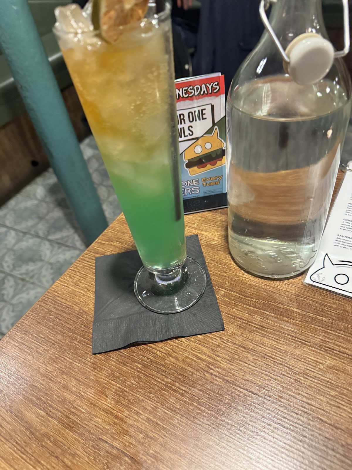 Down the Hatch: food & drinks