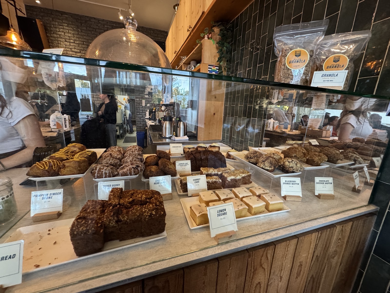 Kits Beach Coffee: the place