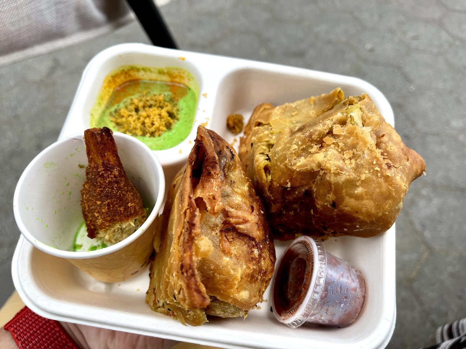 NY Dosas: food & drinks