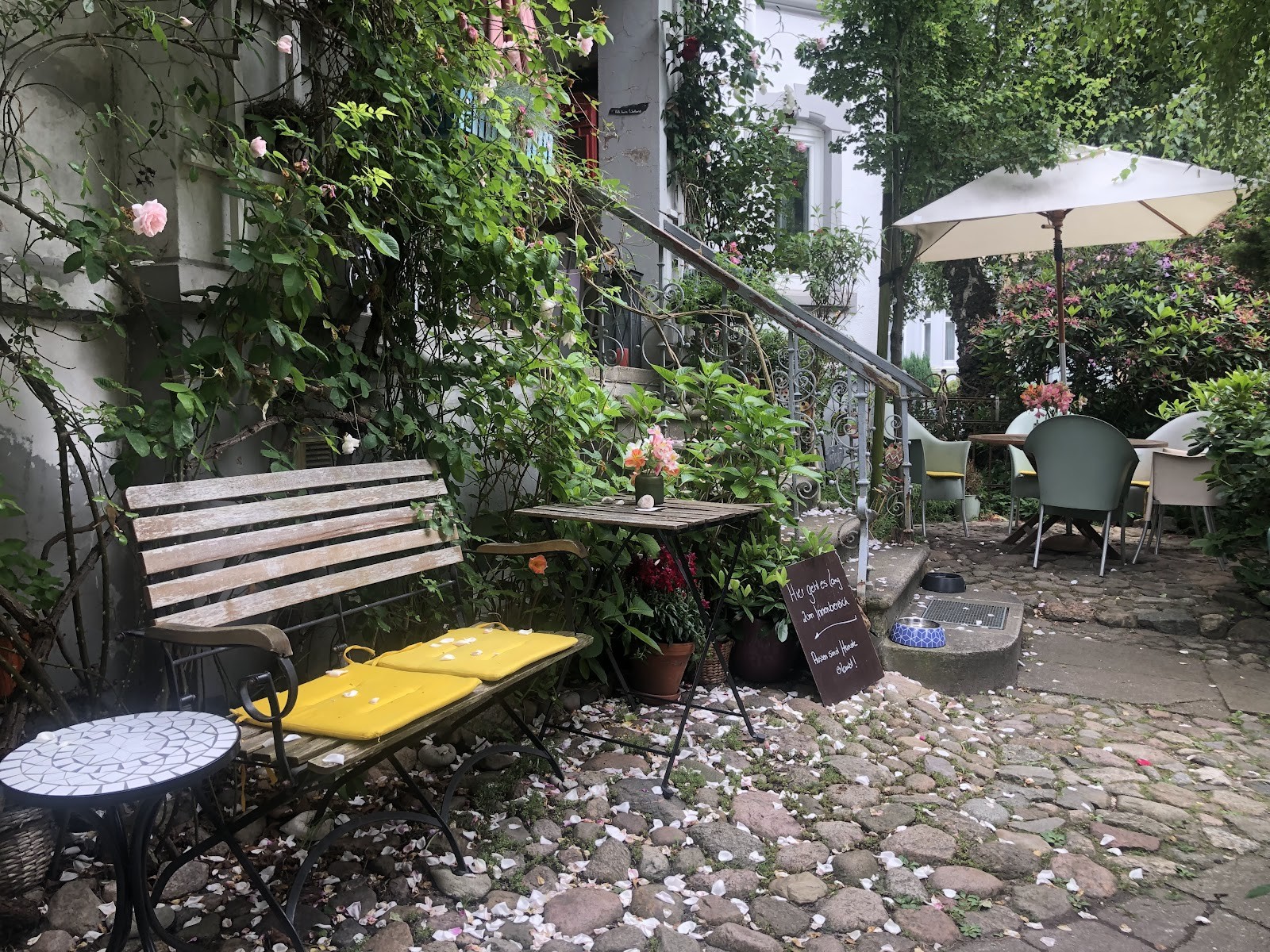 Café himmlische Versuchung: the place