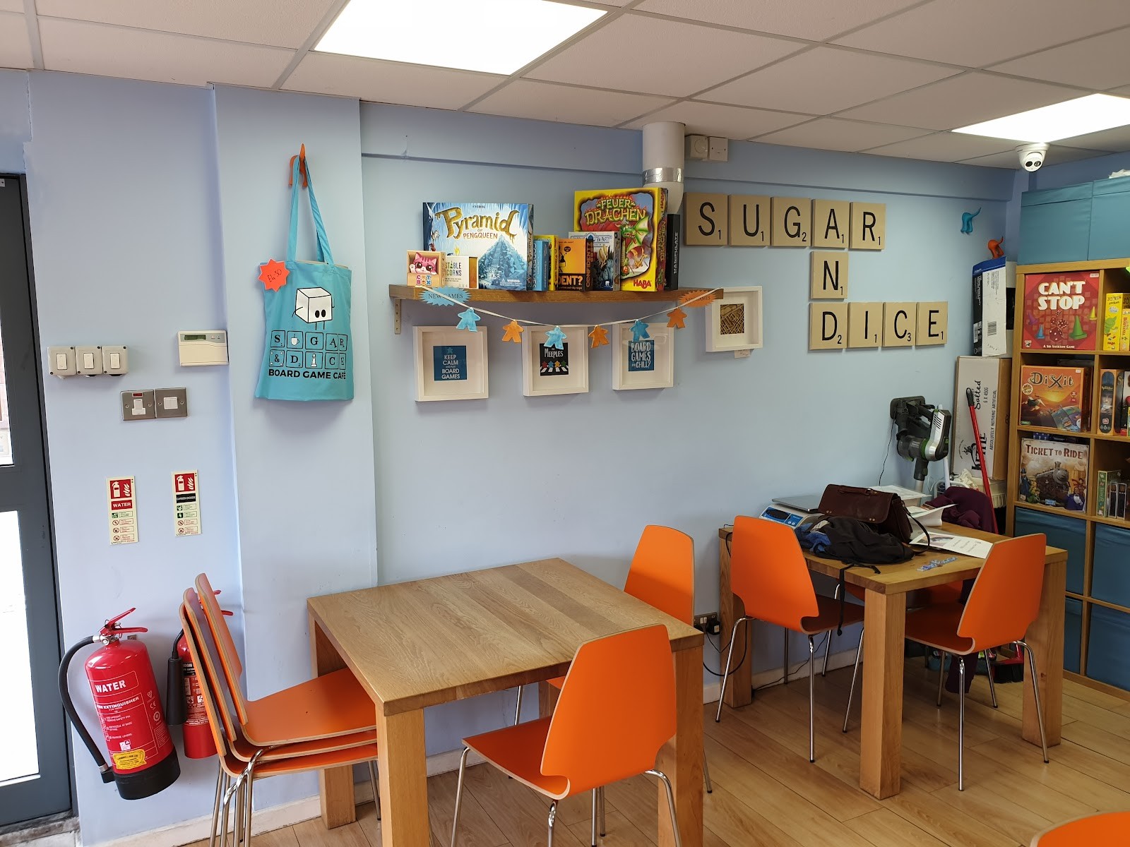 Sugar and Dice Board Game Café: the place