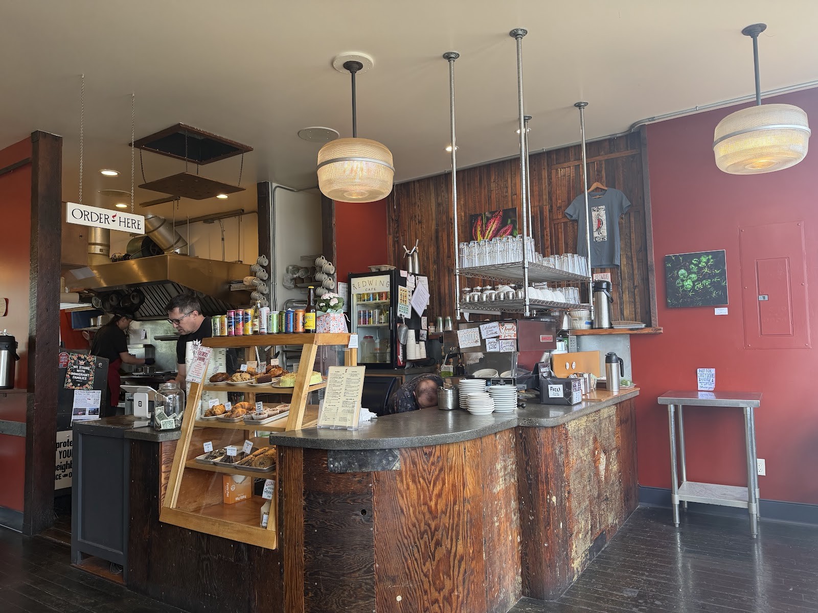 Redwing Cafe: the place