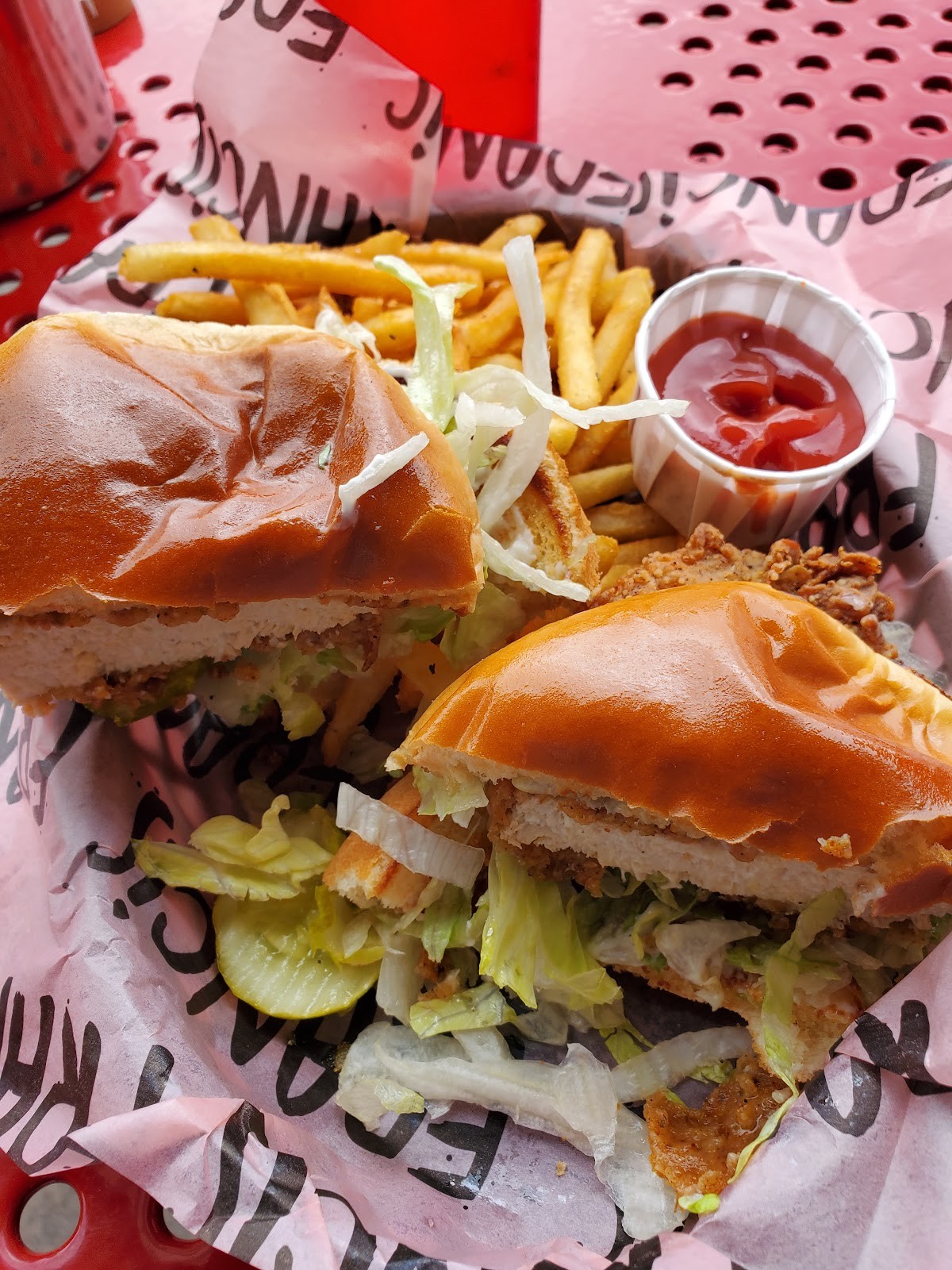 Francis Burger Joint: food & drinks
