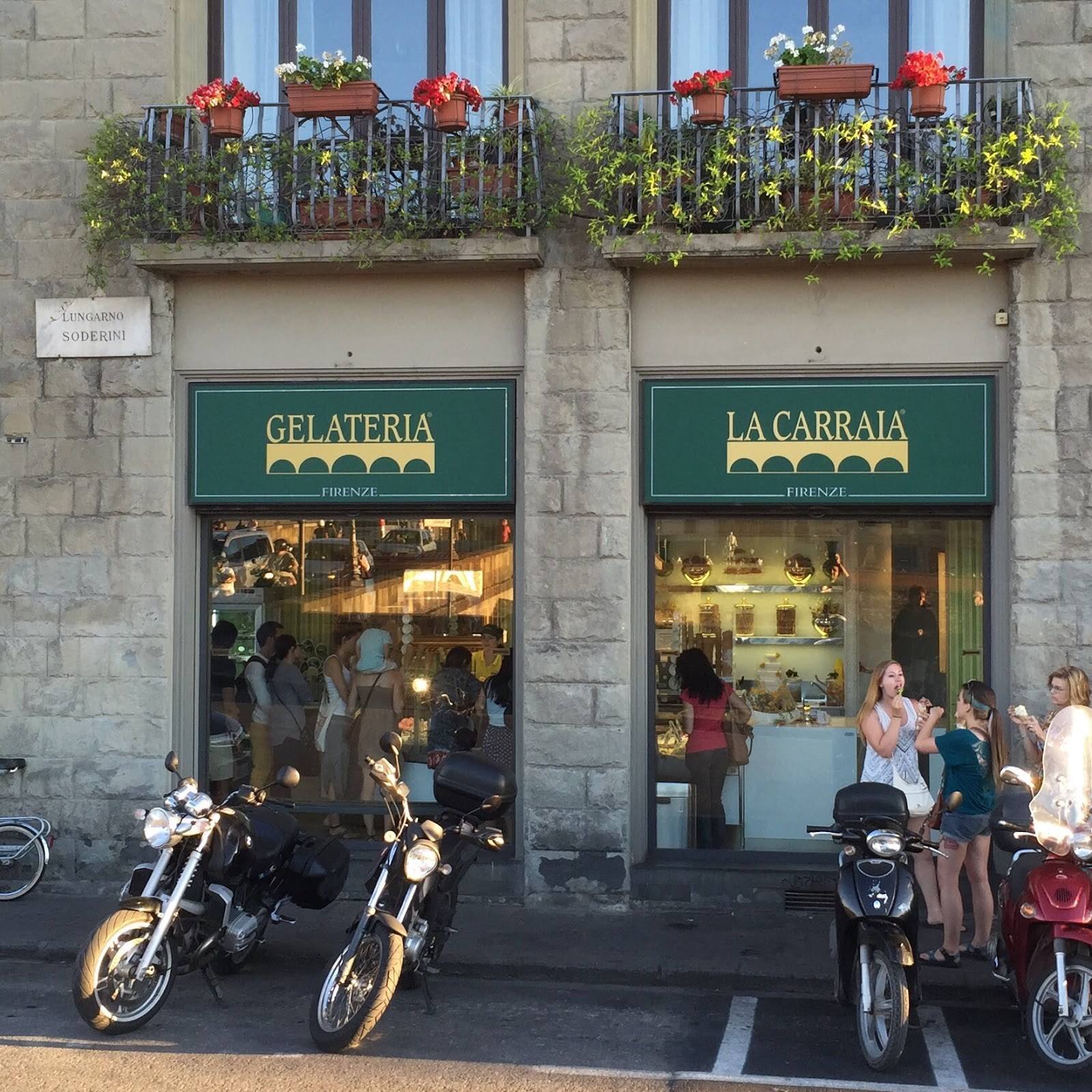 Gelateria La Carraia: the place