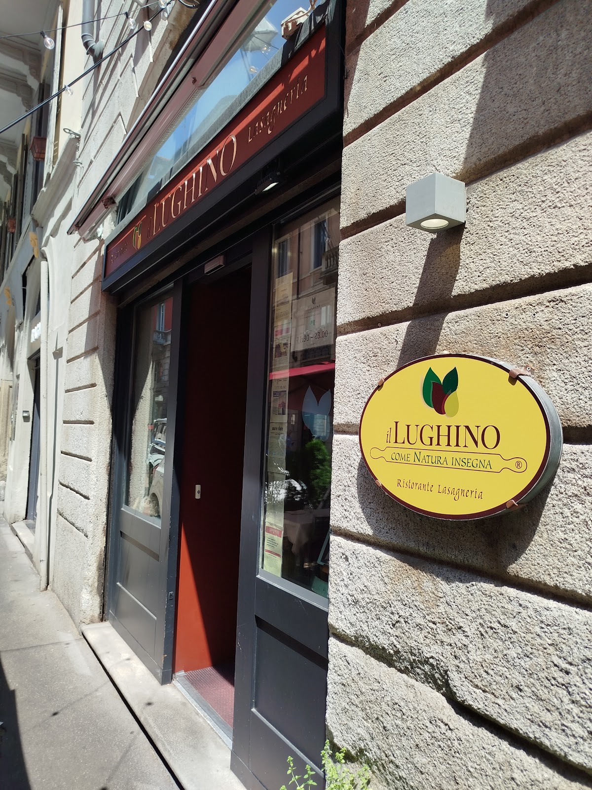il Lughino, Come Natura insegna - Milano: the place