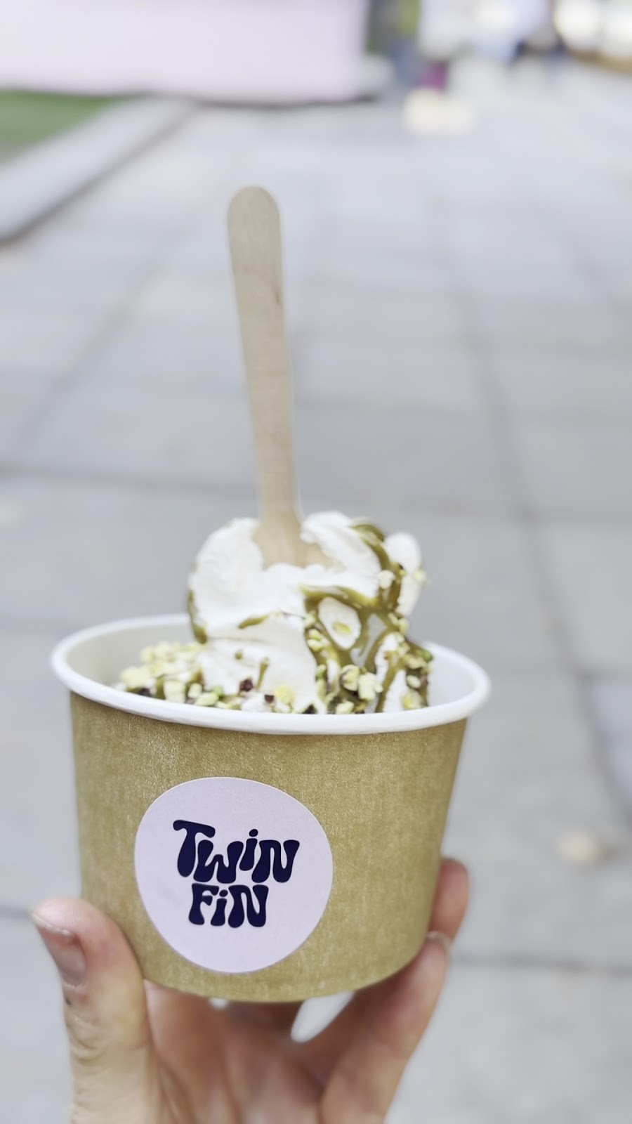 TwinFin Icecream: food & drinks