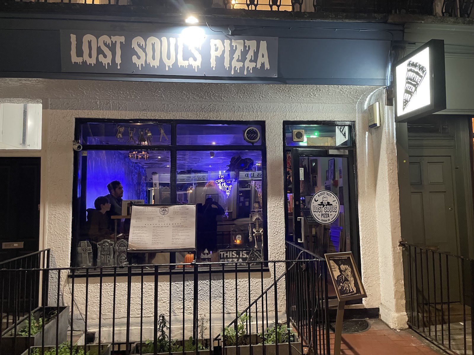 Lost Souls Pizza Camden: the place