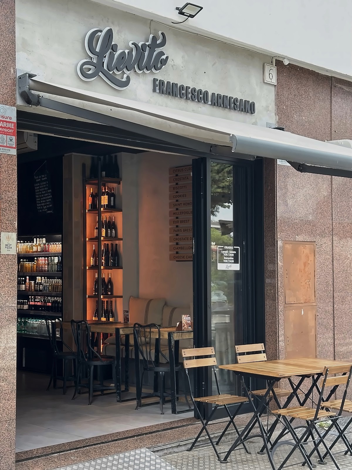 Lievito Francesco Arnesano: the place