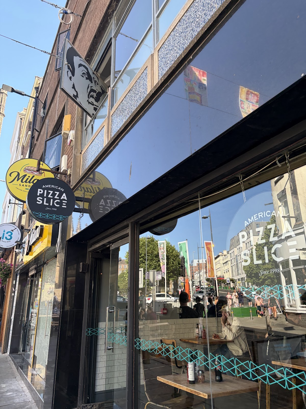 American Pizza Slice: the place