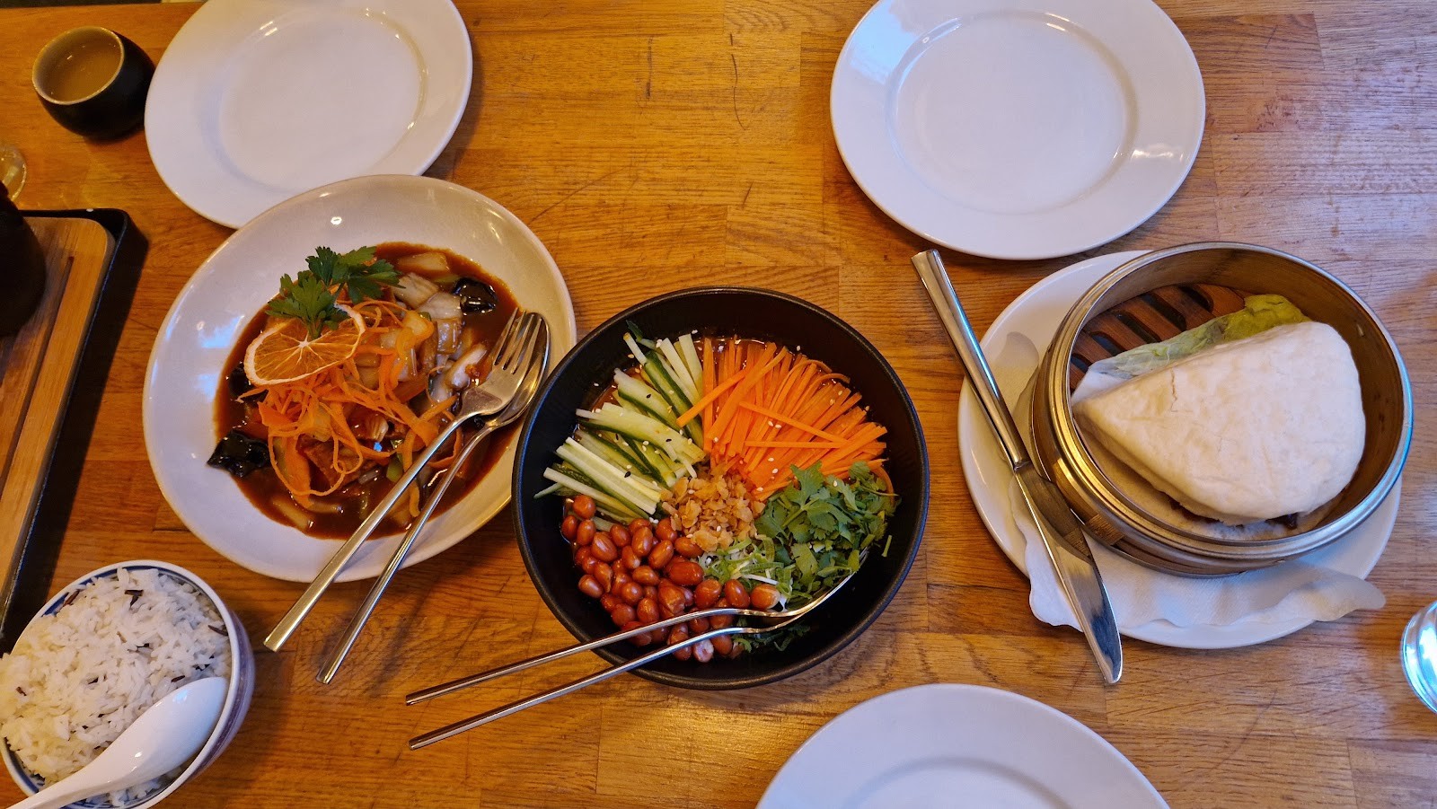 The Butterfly Lovers: food & drinks