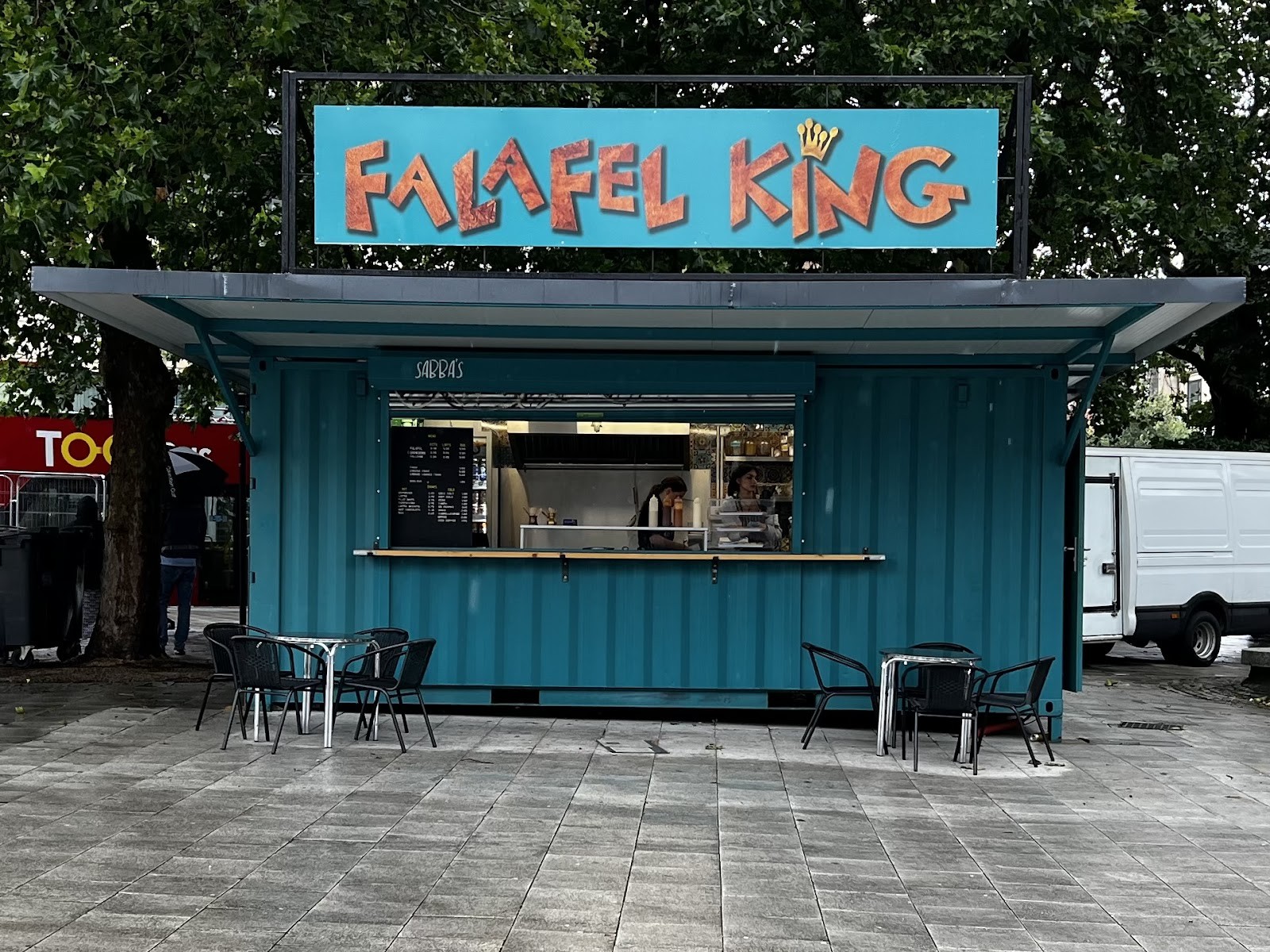 Falafel King: the place