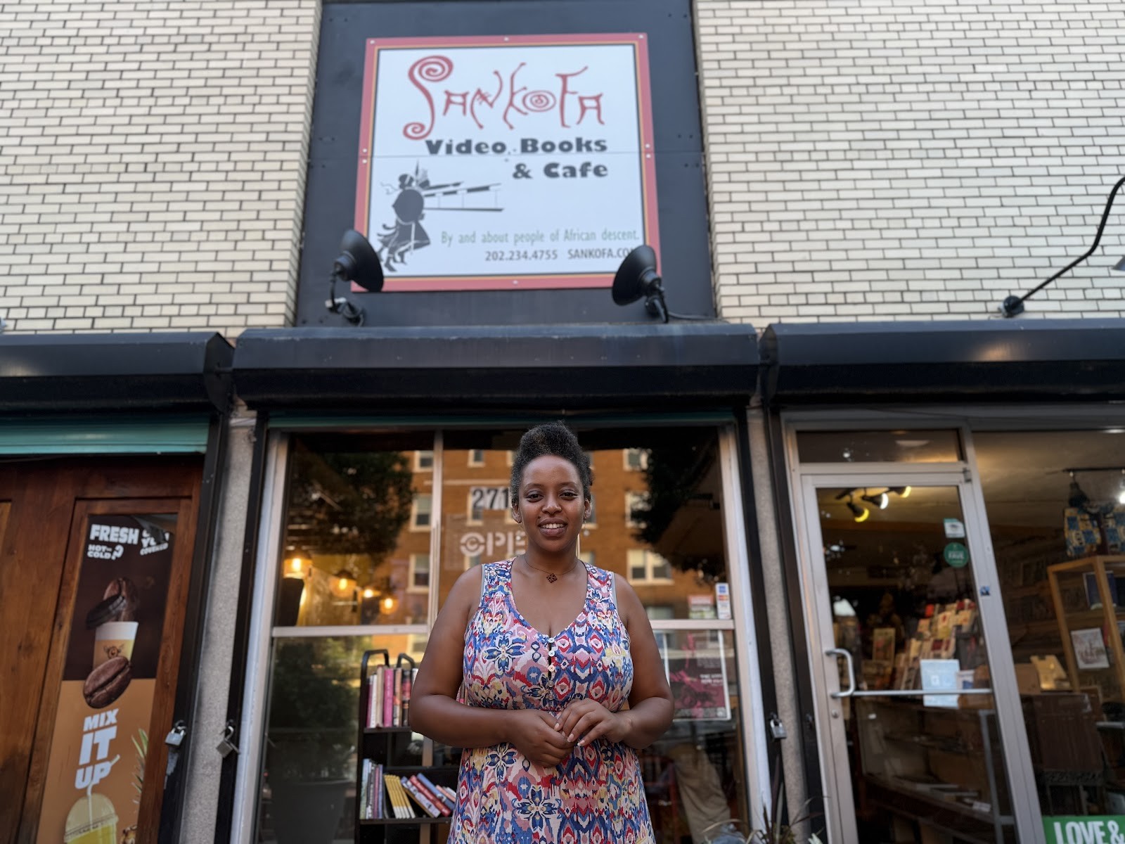 Sankofa Video Books & Café: the place