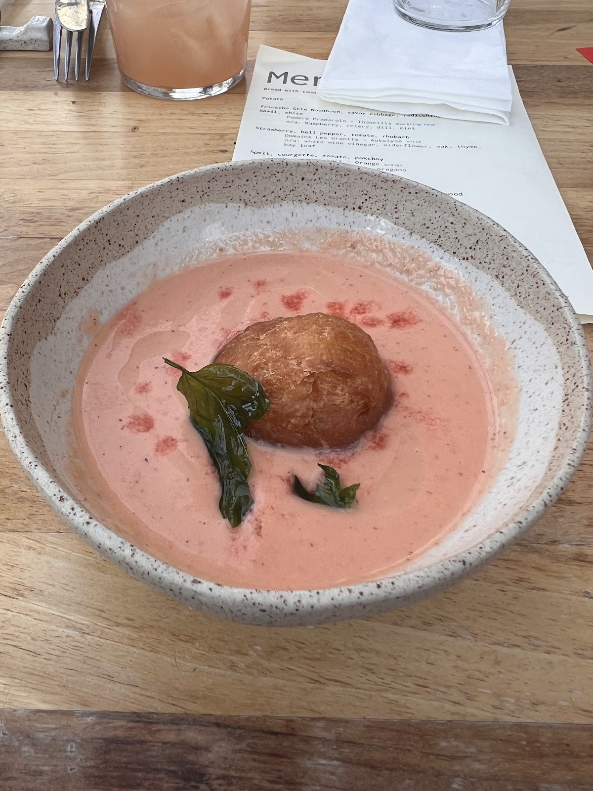TestTafel: food & drinks
