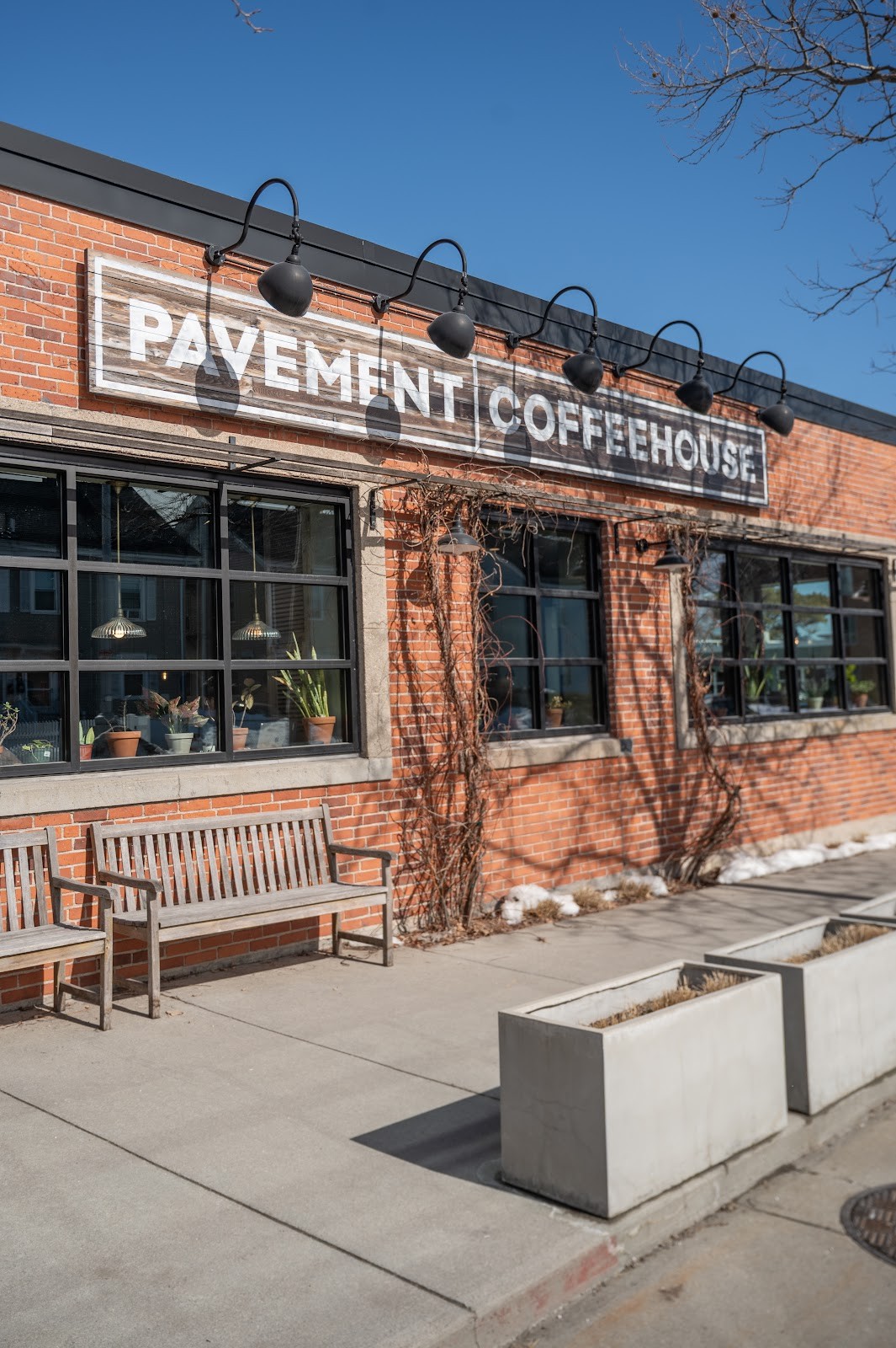Pavement Coffeehouse - Brighton: the place