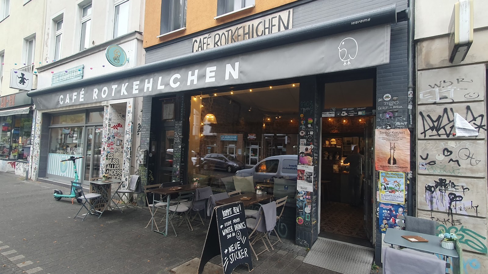 Café Rotkehlchen: the place