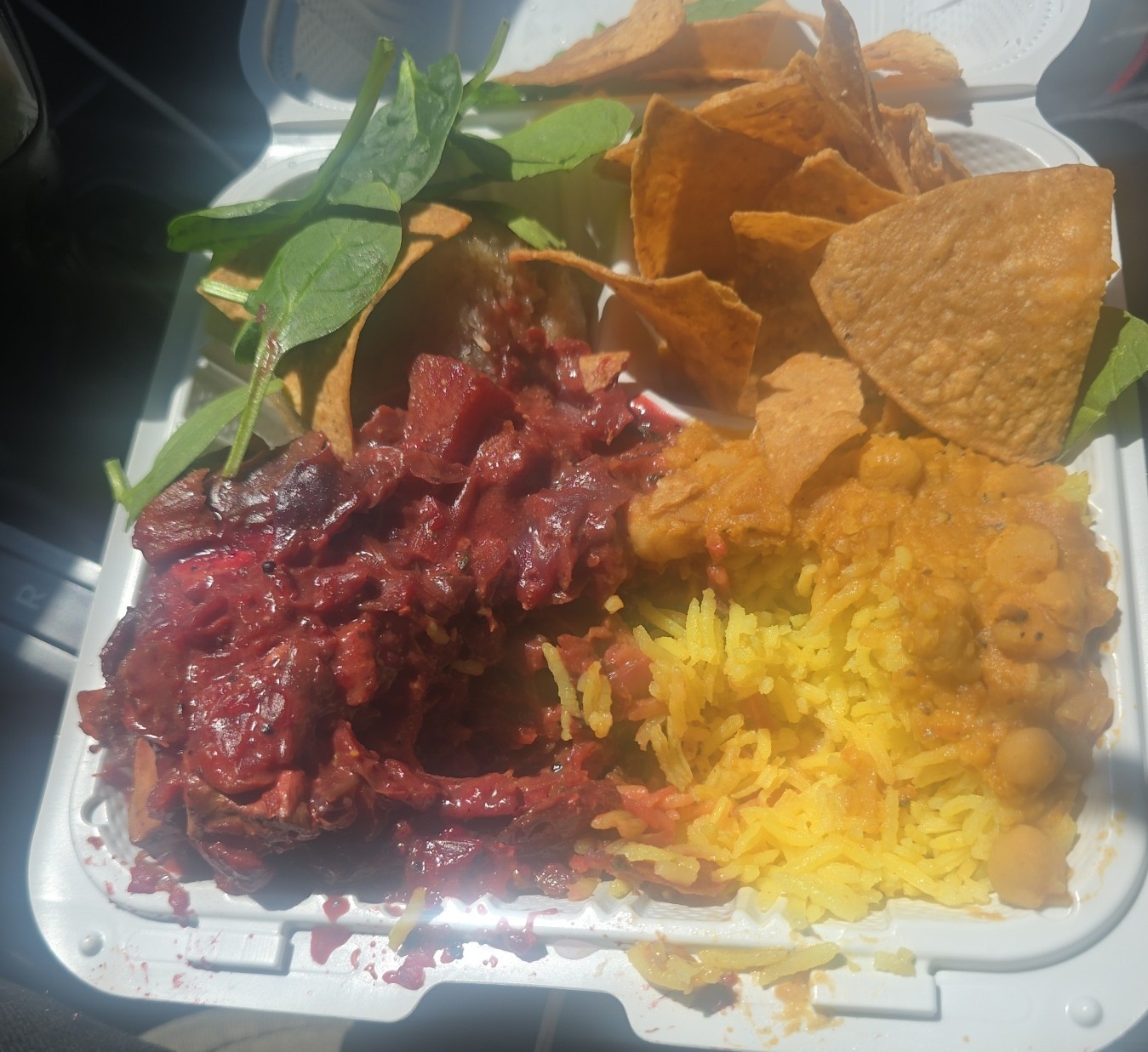 Krishna Lunch SoCal Food Truck: food & drinks