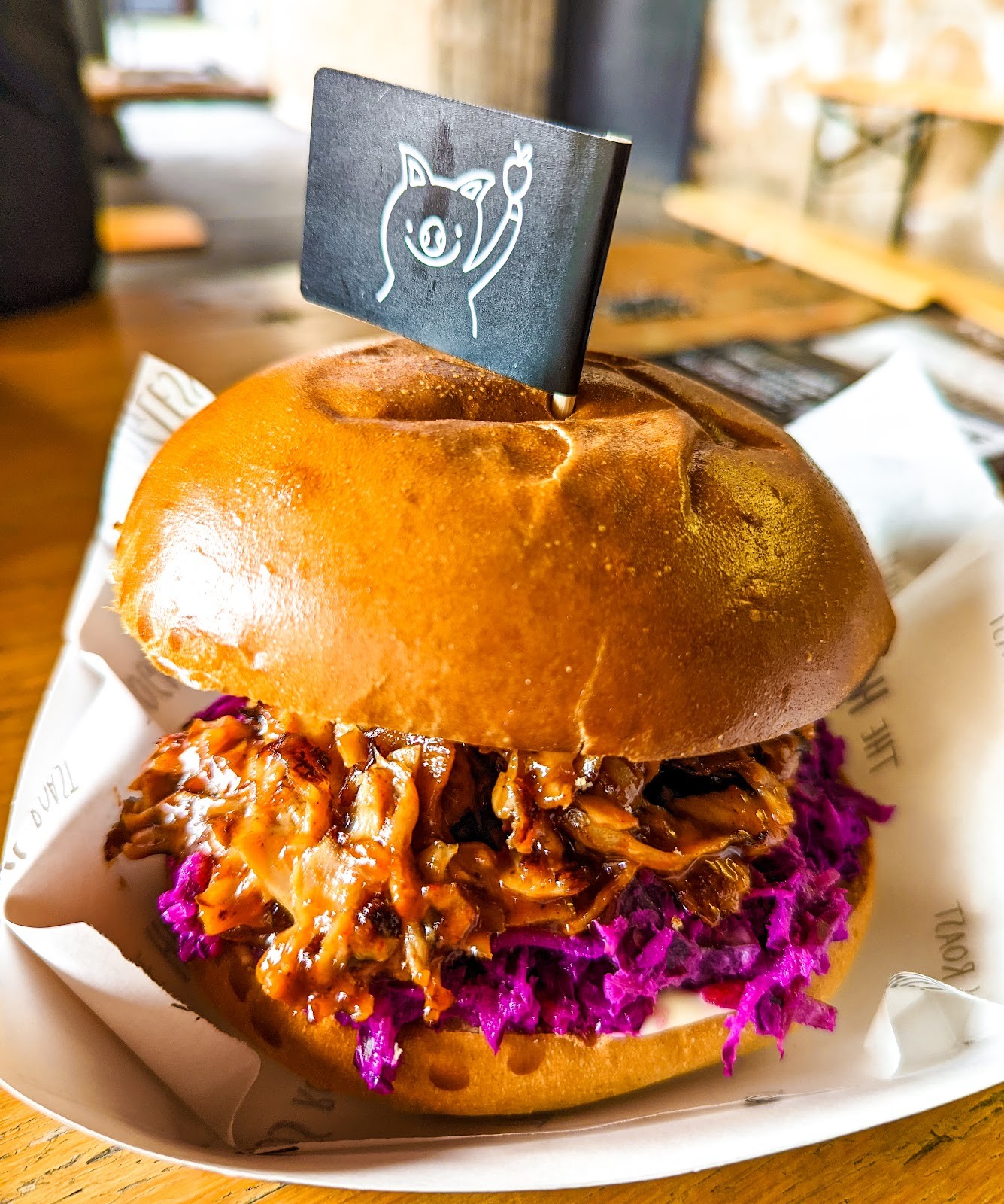 The Hogless Roast: food & drinks