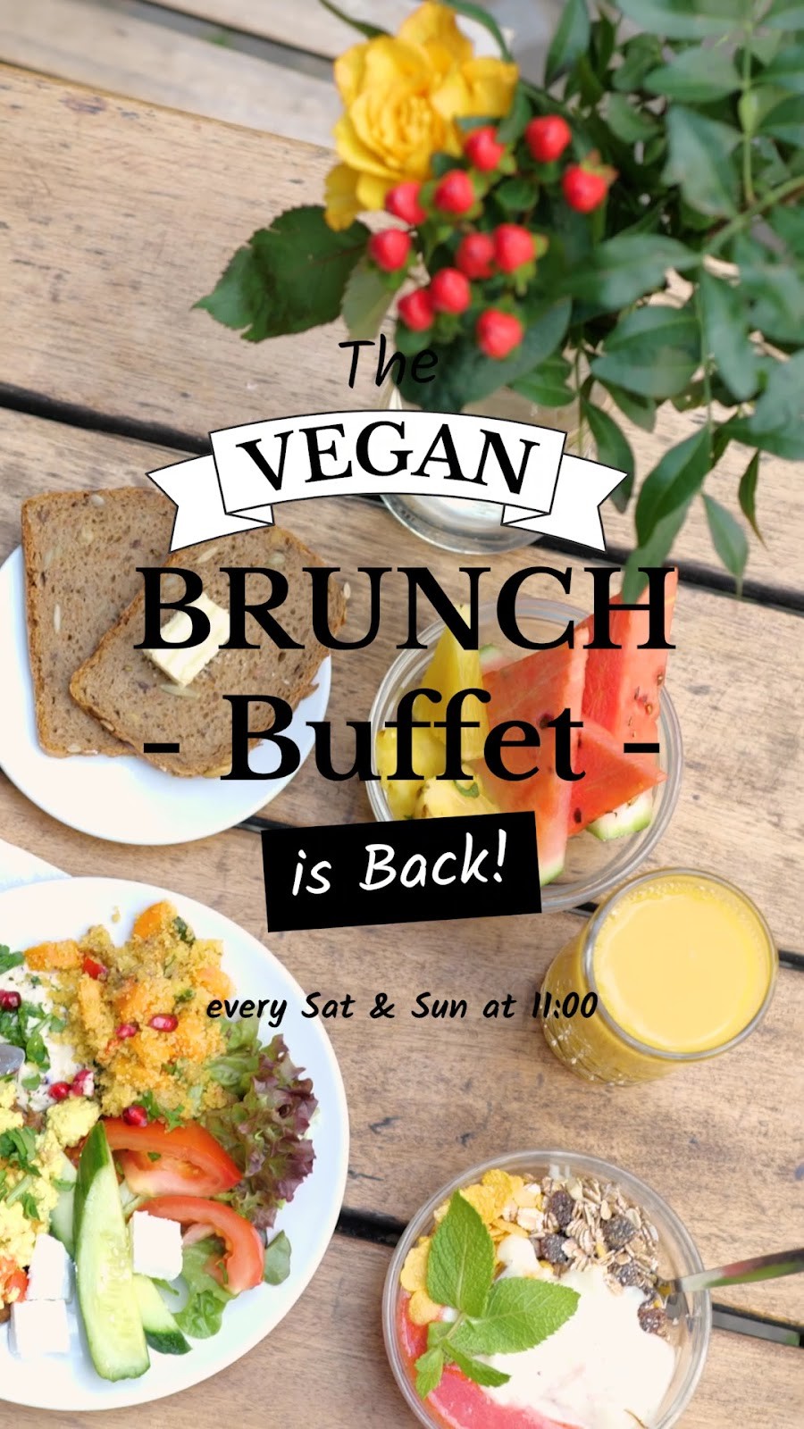 Café Morgenrot: food & drinks
