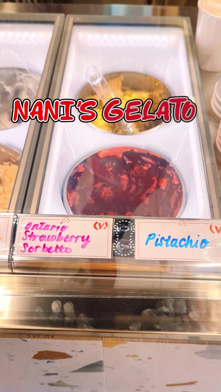 Nani's Gelato: food & drinks