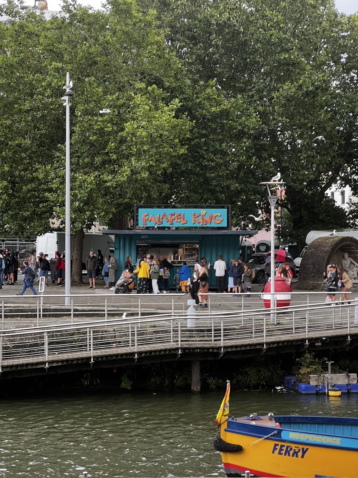 Falafel King: the place