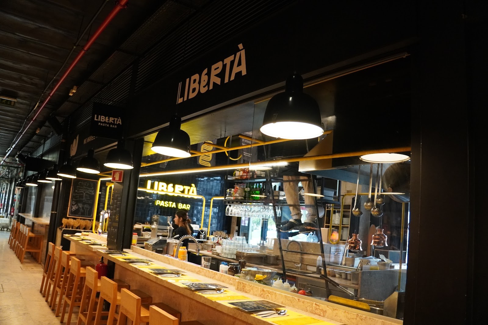 Libertà Pasta Bar: the place