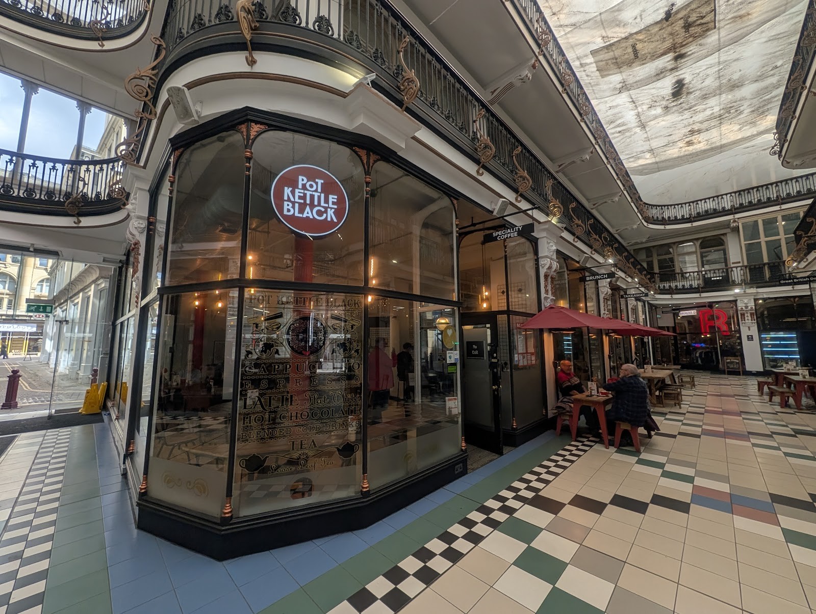 POT KETTLE BLACK Barton Arcade: the place