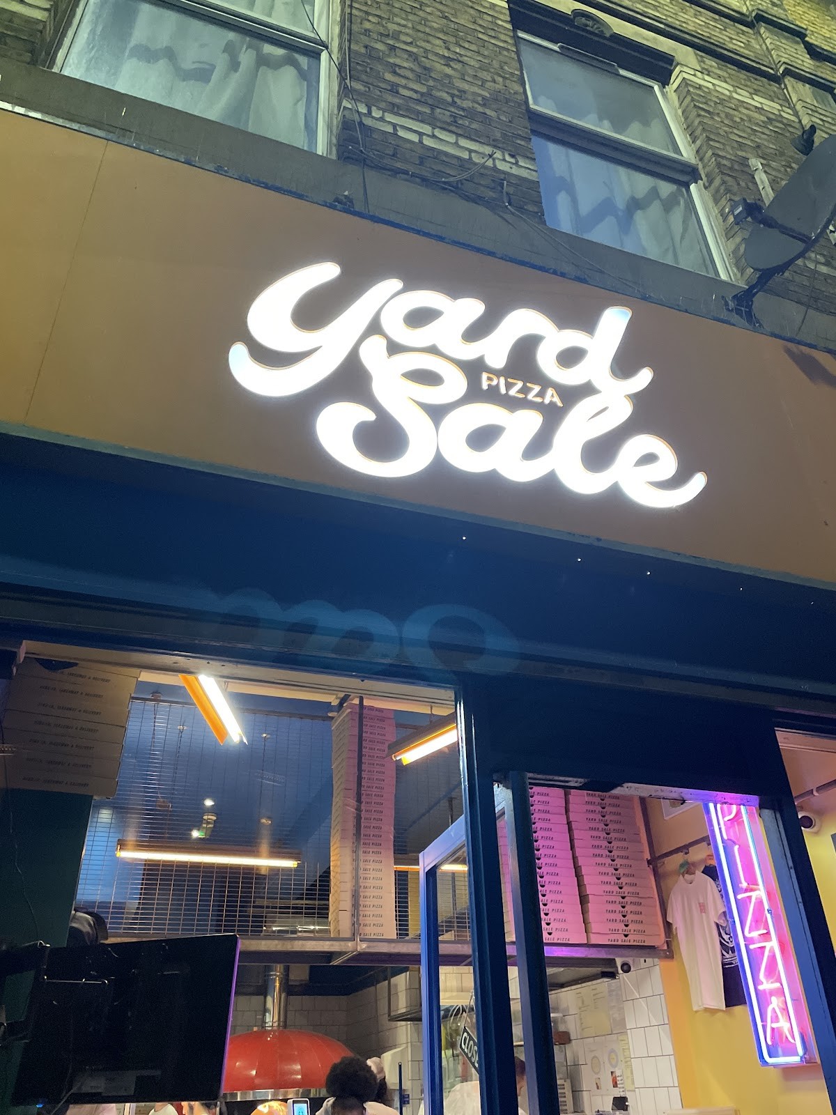 Yard Sale Pizza: the place