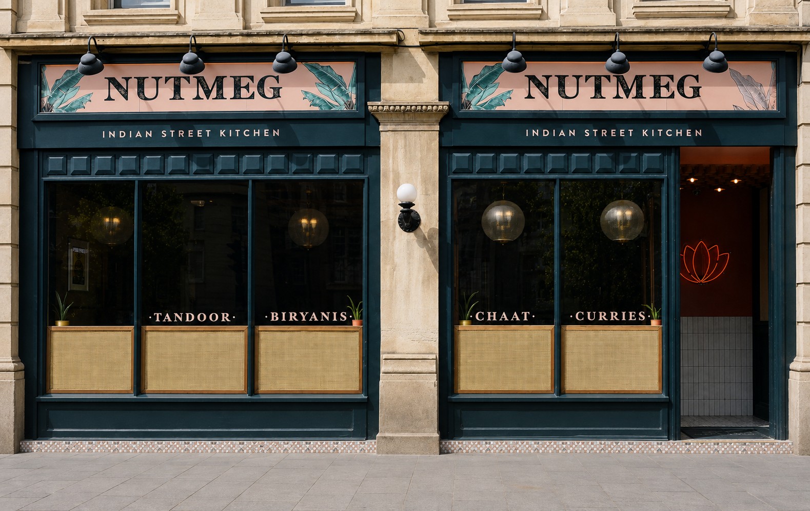 Nutmeg Indian street kitchen: the place