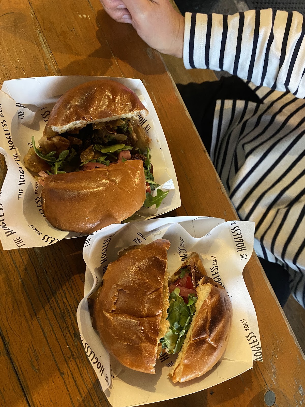 The Hogless Roast: food & drinks