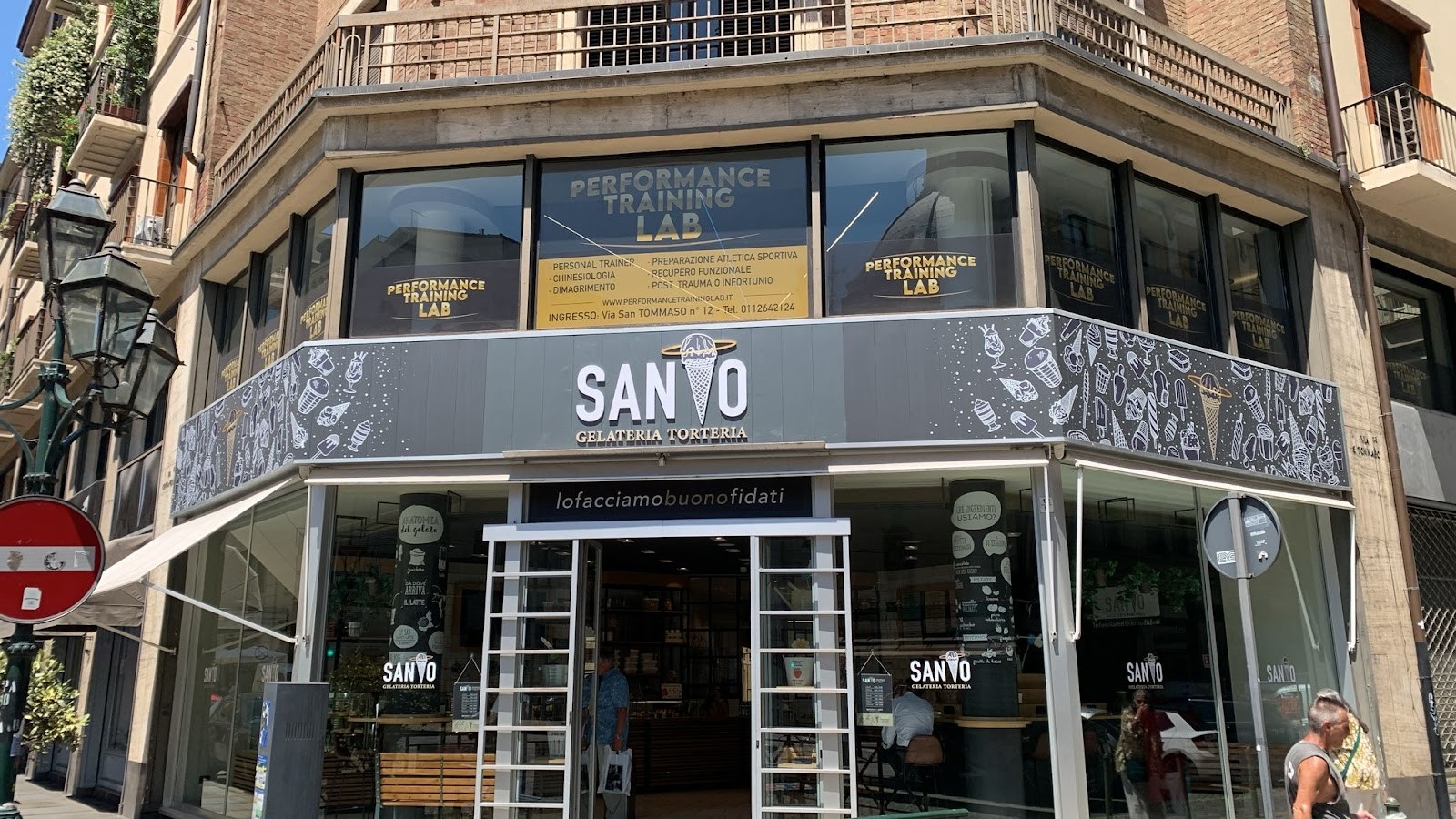 Gelateria Santo Torino: the place