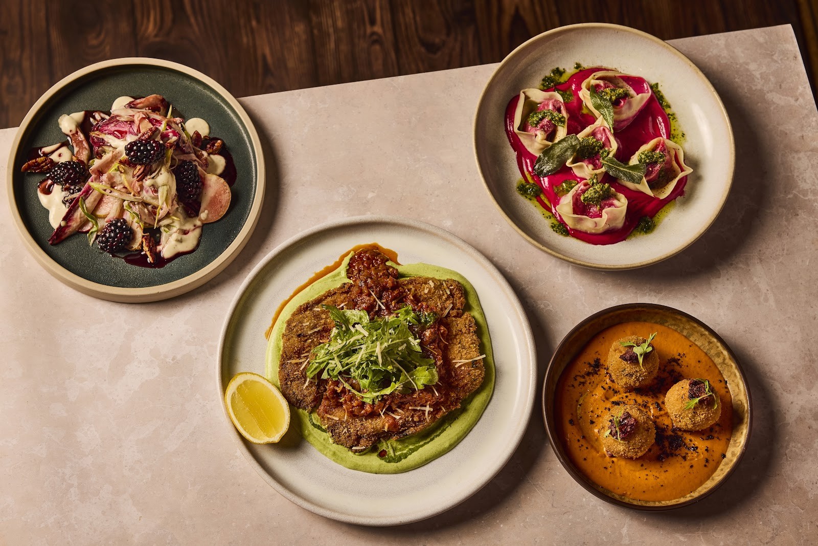 Mildreds Covent Garden: food & drinks