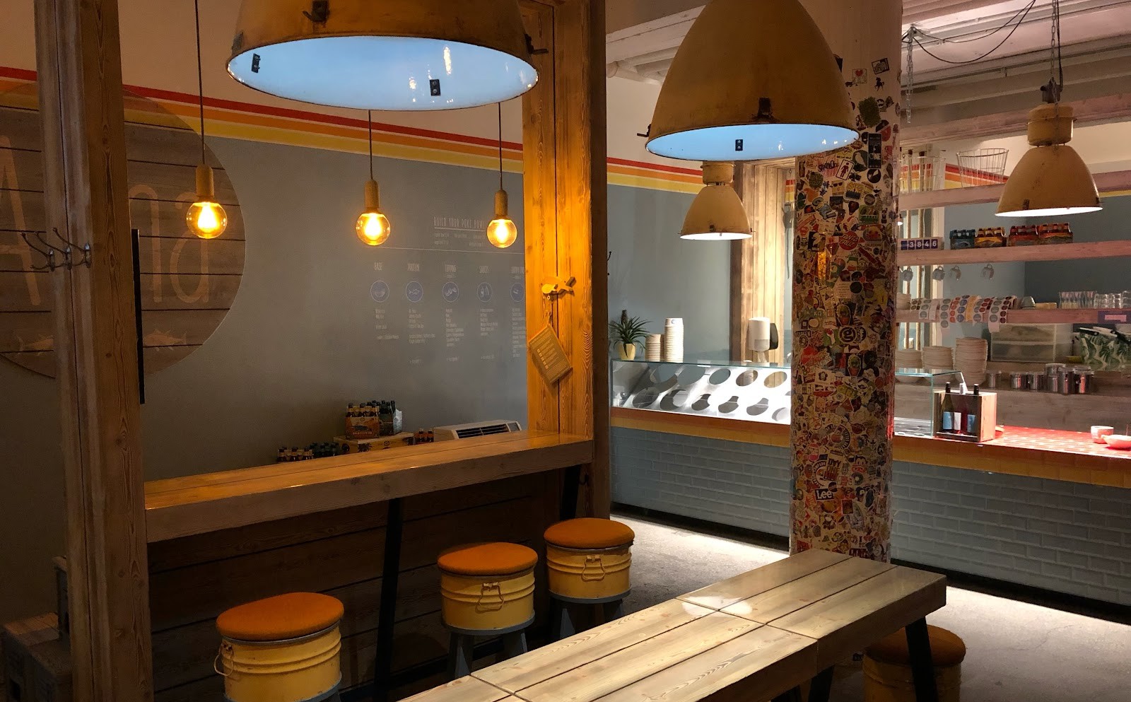 Aloha POKE in der Maxvorstadt - BEST BOWLS - fresh food and salads. Healthy and yummy: the place