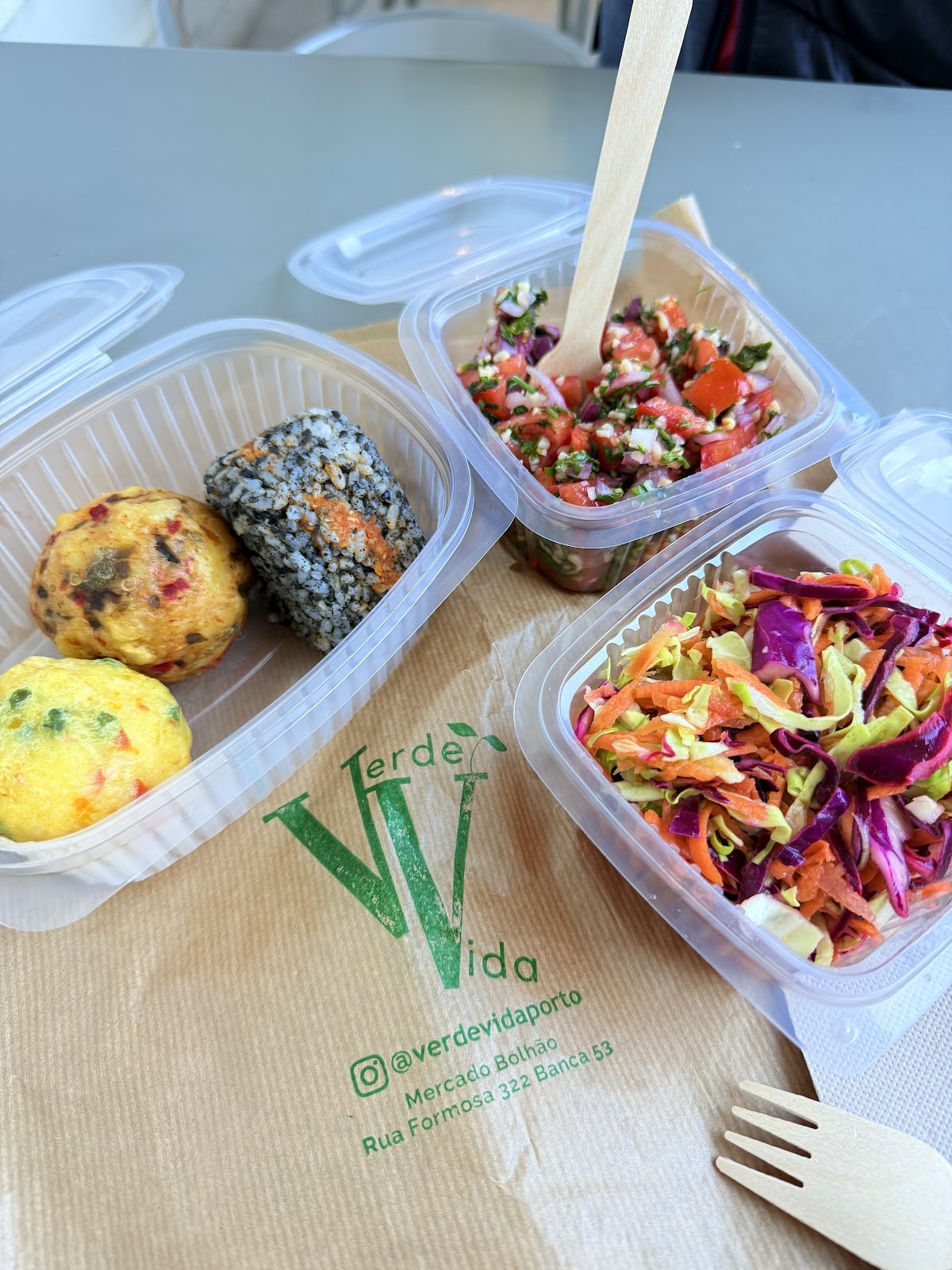 Verde Vida: food & drinks