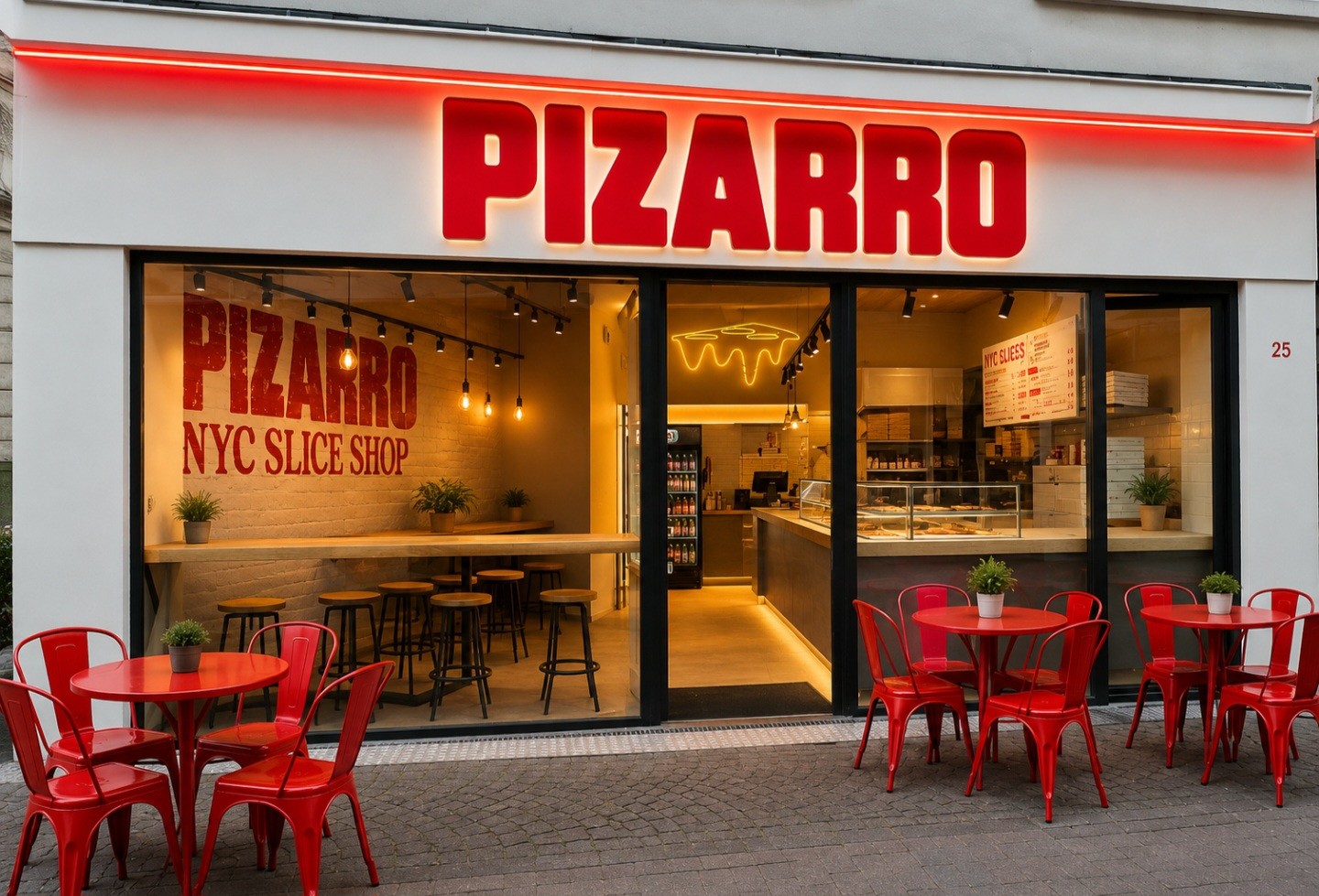 PIZARRO NYC Slice Shop🍕: the place