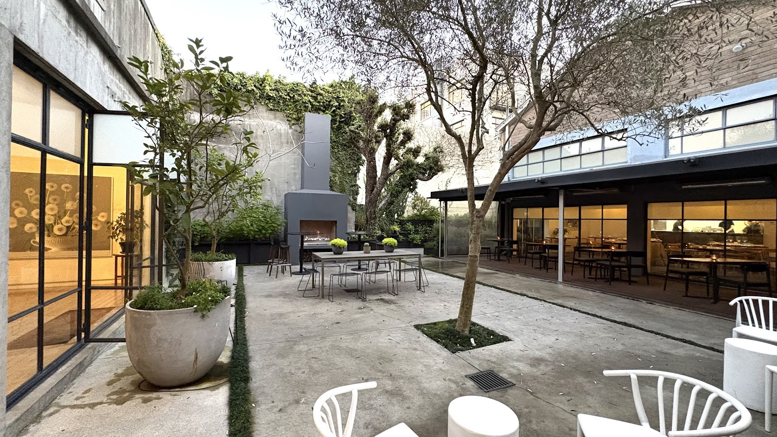 The French Cafe: the place