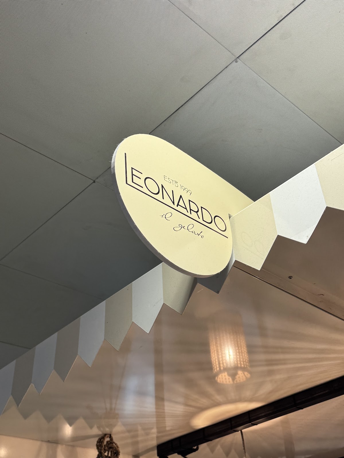 Gelateria Leonardo Hauptbahnhof Shopville: the place