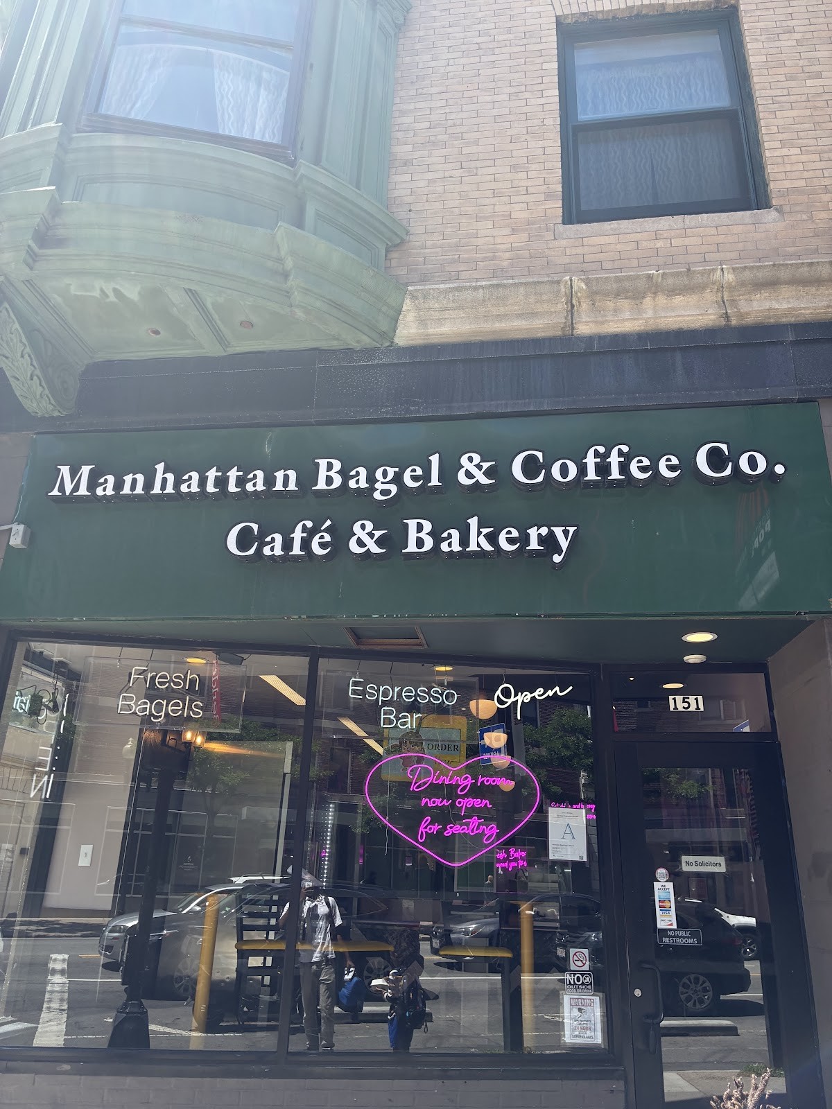 Manhattan Bagel & Coffee Co.: the place